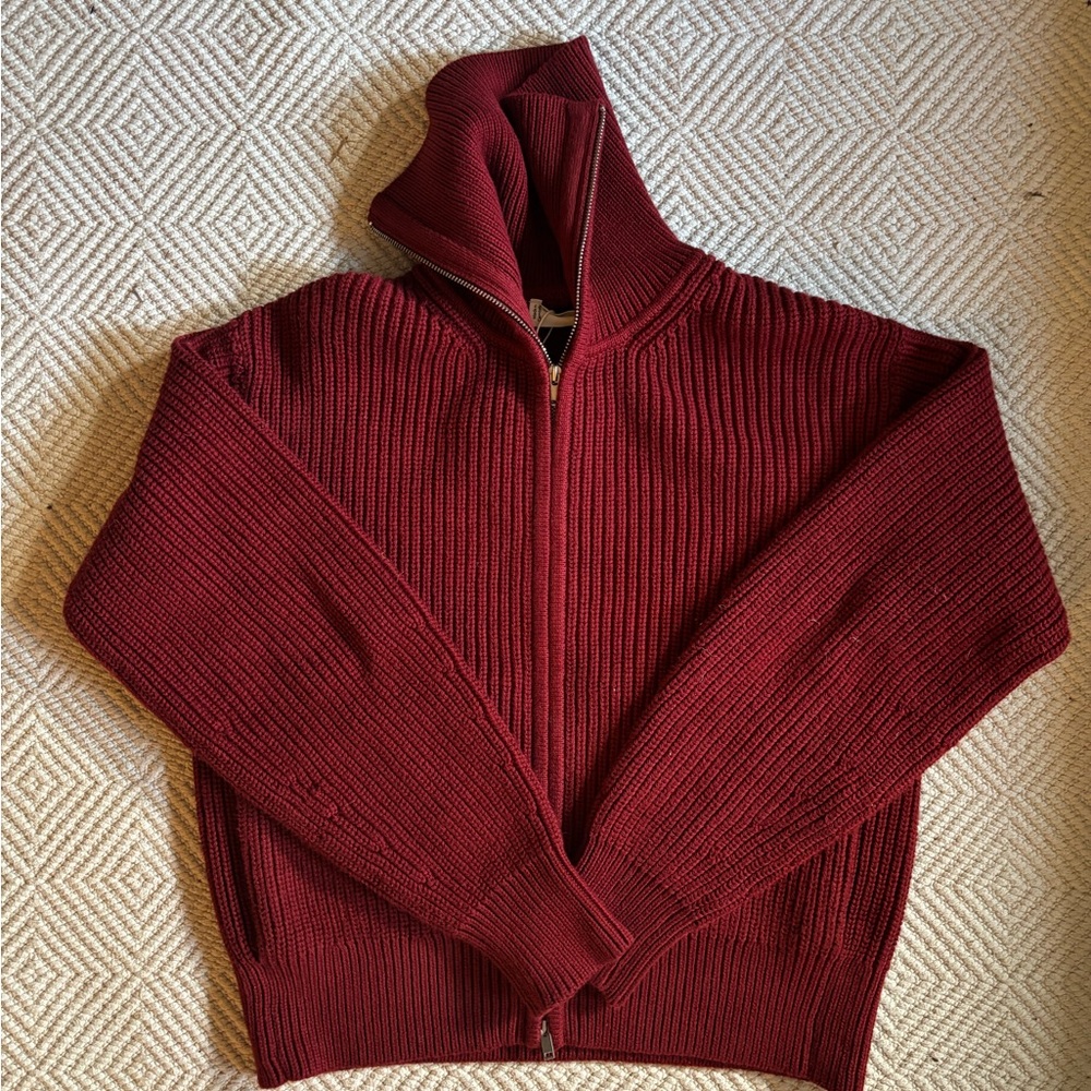 Everlane THE FULL-ZIP SWEATER IN EVERYDAY COTTON